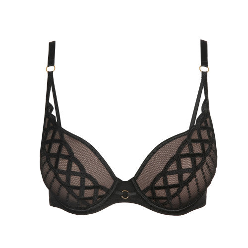 Marie Jo Jhana Padded Bra Heartshape in Black