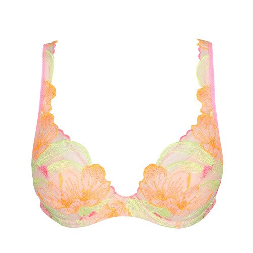 Marie Jo Georgia Push Up Bra with Removeable Pads in Neon Crush