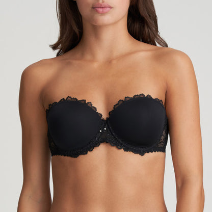 Marie Jo Jane Strapless Bra in Black