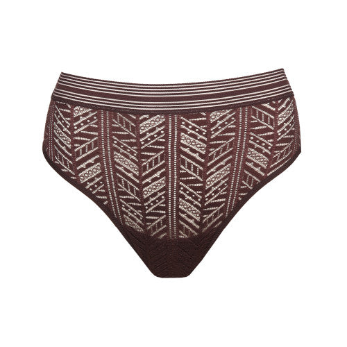 Marie Jo L'aventure Richard full briefs in Aubergine