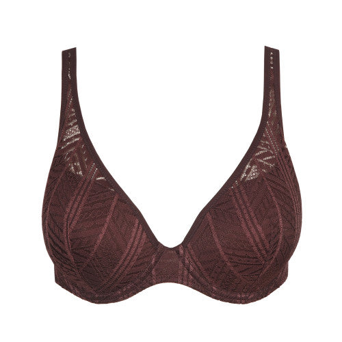Marie Jo L'aventure Richard Padded Bra Heartshape in Aubergine