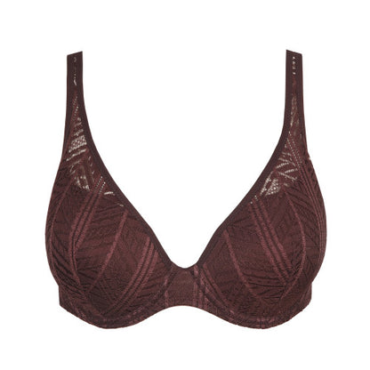 Marie Jo L'aventure Richard Padded Bra Heartshape in Aubergine