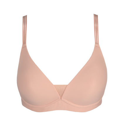 Marie Jo Louie Full Cup Wireless Bra in Powder Rose