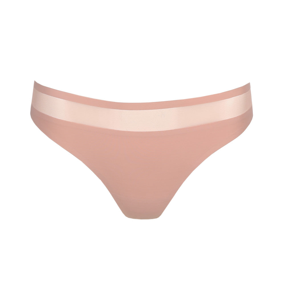 Marie Jo Louie Thong in Powder Rose