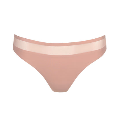 Marie Jo Louie Thong in Powder Rose