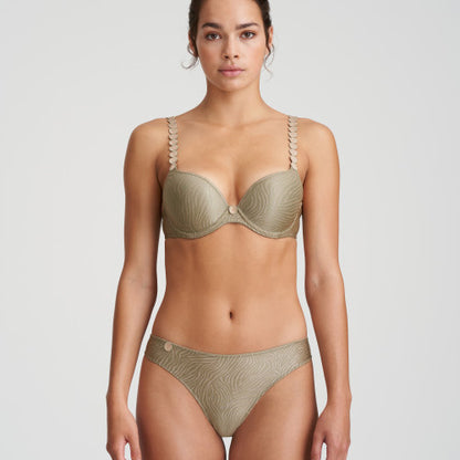 Marie Jo L'aventure Thong in Golden Olive