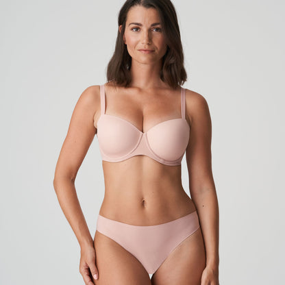 Primadonna Figuras Thong in Powder Rose