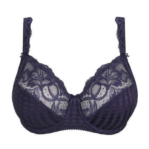 Primadonna Madison Full Cup Wire Bra in Bleu Bijou