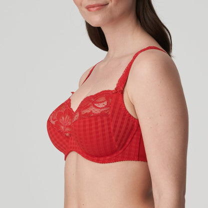 Primadonna Madison Full Cup Wire Bra in Scarlet
