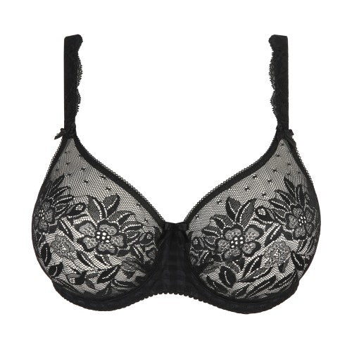 Primadonna Madison Non Padded Full Cup Seamless in Black