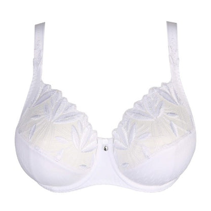 Primadonna Orlando full Cup Wire Bra in Crisp White up to H Cup-UK 40F / EU 90F / US 40F