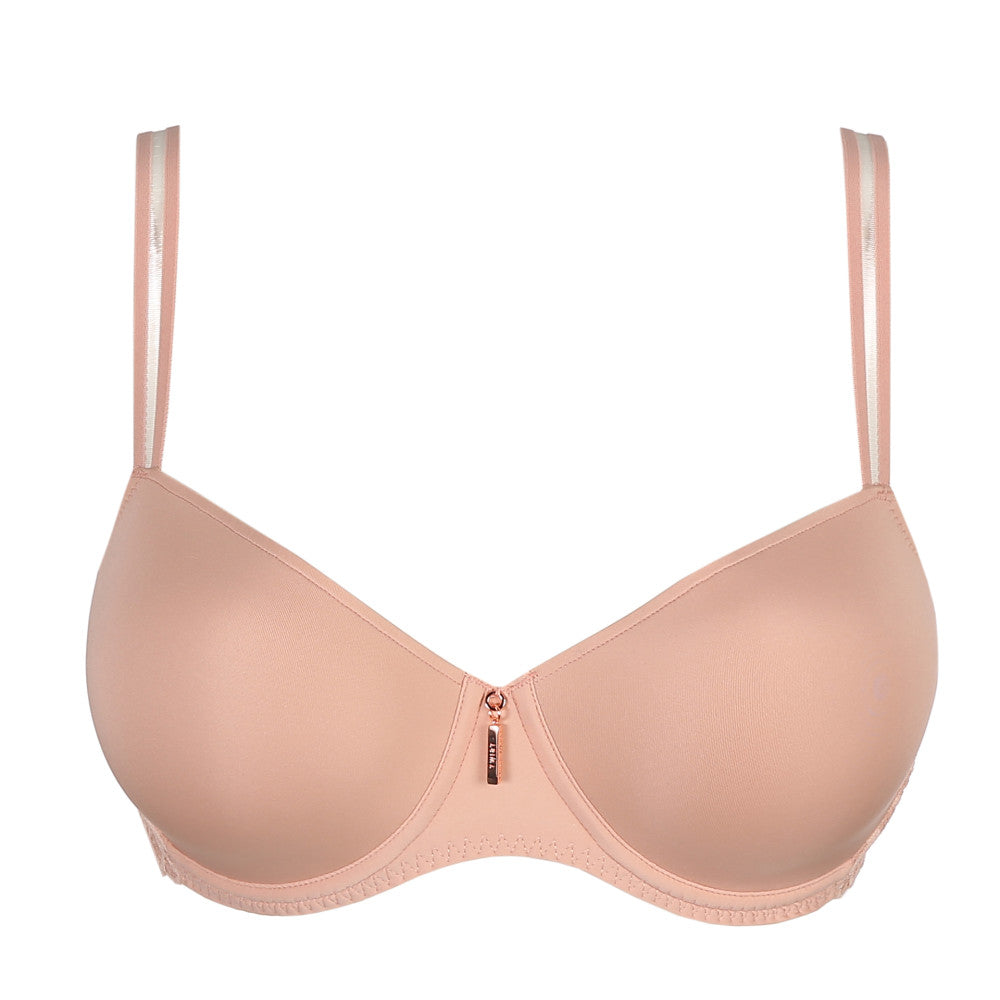 Primadonna Twist East End Padded Bra Balcony in Powder Rose