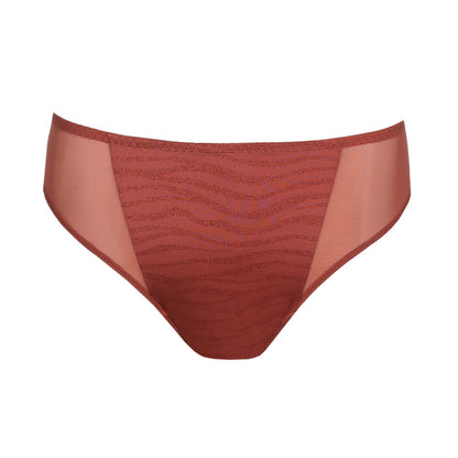 Primadonna Twist Rio Briefs in Pink Brandy
