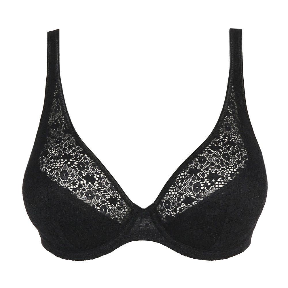 Primadonna Twist Epirus Triangle Bra in Black