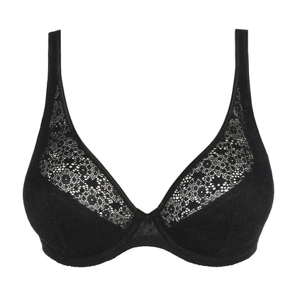 Primadonna Twist Epirus Triangle Bra in Black