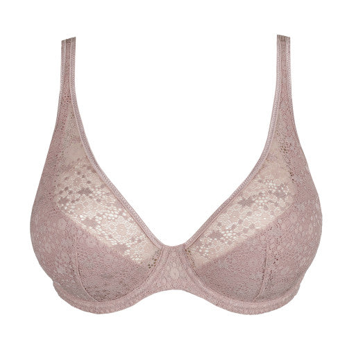 PrimaDonna Twist EPIRUS half padded plunge bra in bois de rose