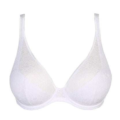 Primadonna Twist Epirus Triangle Bra in White