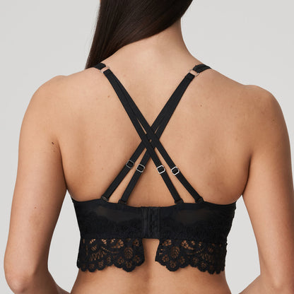 Primadonna Twist First Night Triangle Bra in Black