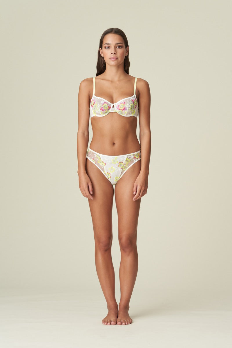 Marie Jo Amber Full Cup Wire Bra in Yellow Tonic 32D