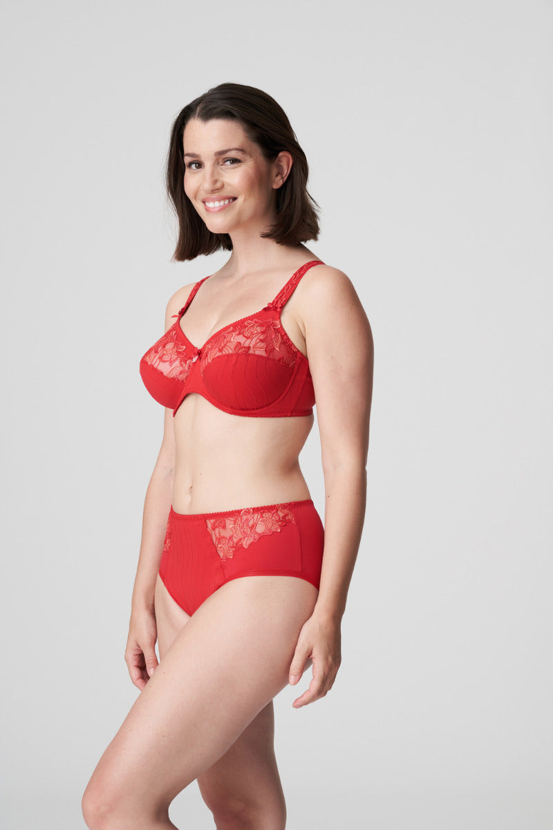 Primadonna Deauville Full Briefs in Scarlet