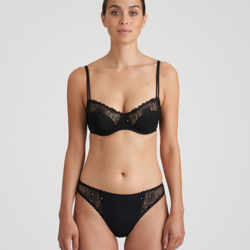 Marie Jo Jane Half Padded Balcony Bra in Black