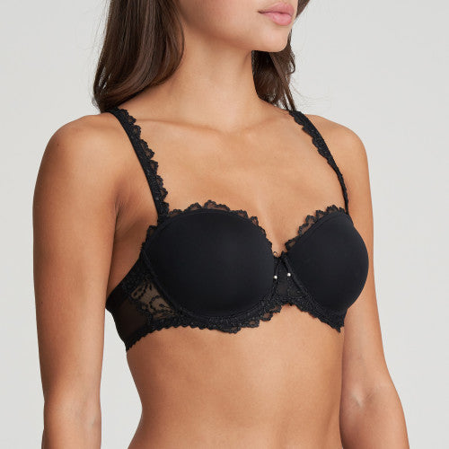 Marie Jo Jane Strapless Bra in Black
