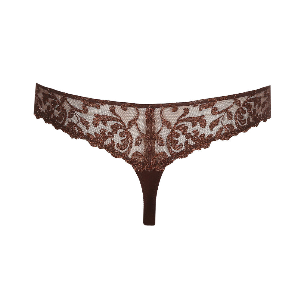 Marie Jo Serena Thong in Chestnut