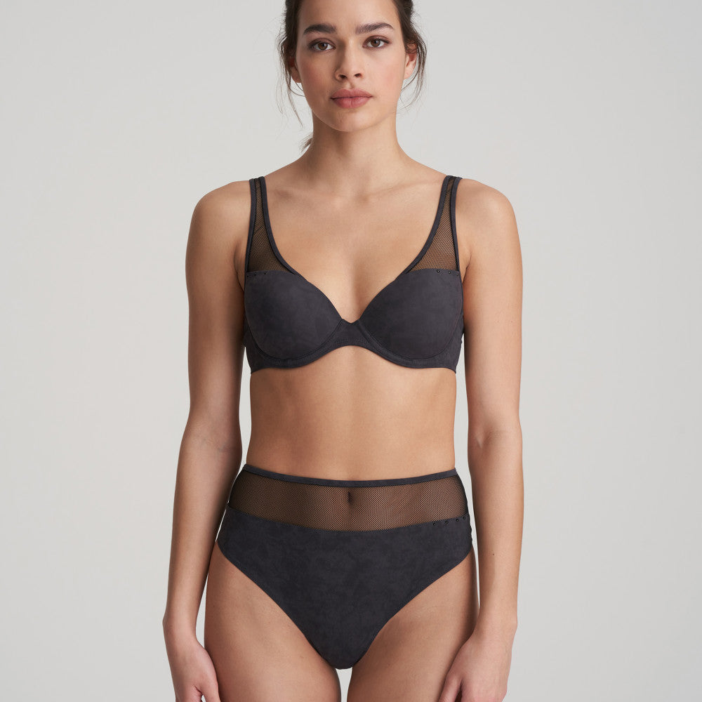 Marie Jo Samuel Padded Bra Round Shape in Suede Touch