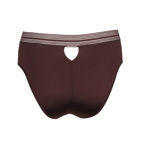 Marie Jo L'aventure Richard full briefs in Aubergine