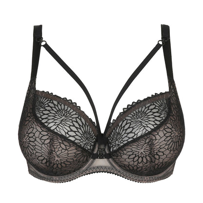 Primadonna Sophora  Tulip Seam Balcony Bra in Black