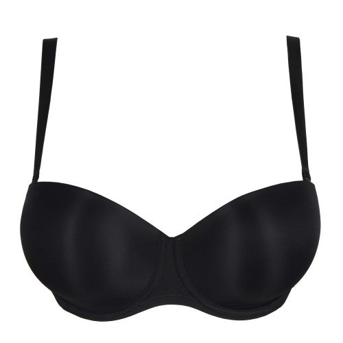 Primadonna Figuras Strapless Bra in Charcoal-UK 40F / EU 90F / US 40F