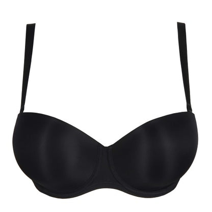 Primadonna Figuras Strapless Bra in Charcoal-UK 40F / EU 90F / US 40F