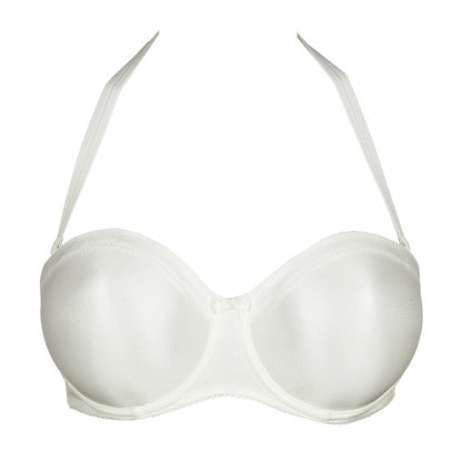 Primadonna Satin Strapless Non padded in Natural