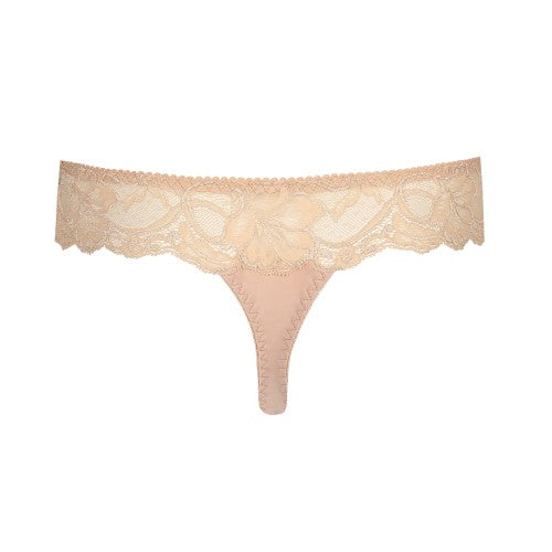 Primadonna Madison Thong in Caffe Latte