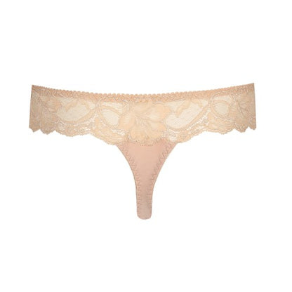 Primadonna Madison Thong in Caffe Latte