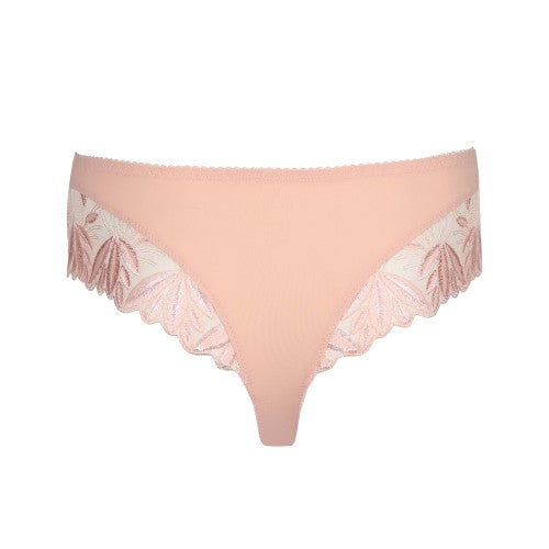 Primadonna Orlando Luxury Thong in Pearly Pink