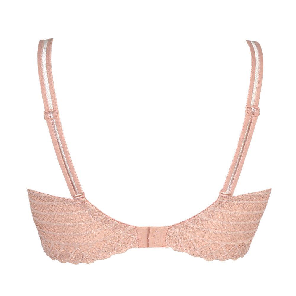 Primadonna Twist East End Padded Bra Balcony in Powder Rose