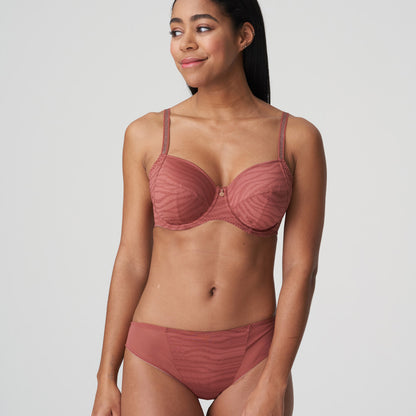 Primadonna Twist Rio Briefs in Pink Brandy