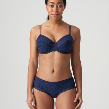 Primadonna Twist Chryso Full Cup Wire Bra in Sapphire Blue