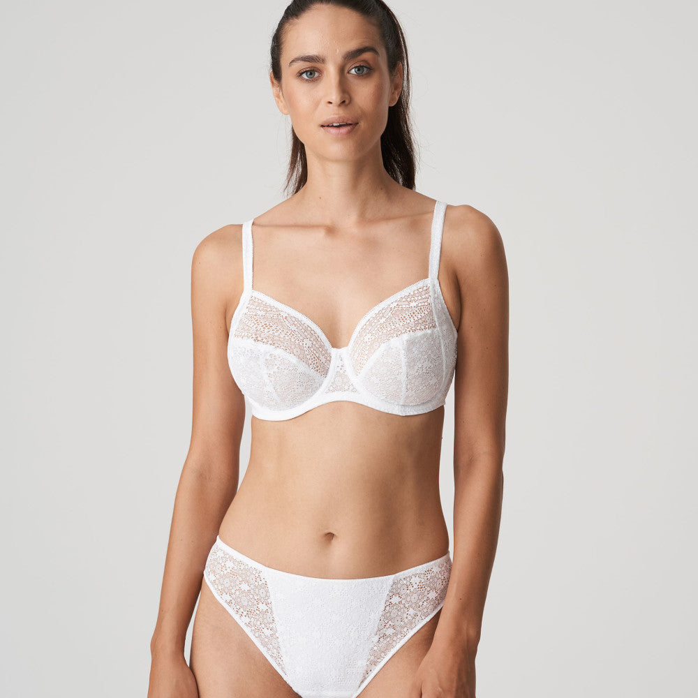 Primadonna Twist Epirus Full Cup Wire Bra in White