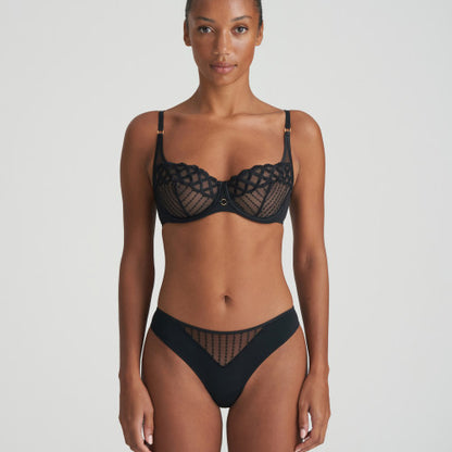 Marie Jo Jhana Rio Briefs in Black