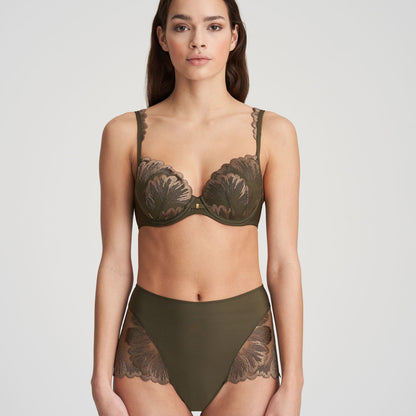 Marie Jo Phoebe Full Briefs in Olive Green