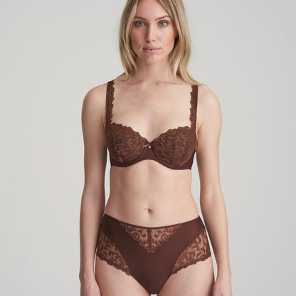 Marie Jo Serena Full Briefs in Chestnut
