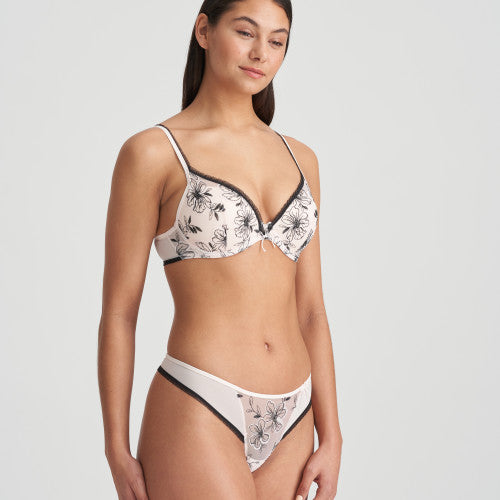 Marie Jo Noorah Push Up Bra in Black Blush