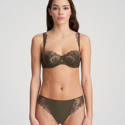 Marie Jo Phoebe Thong in Olive Green