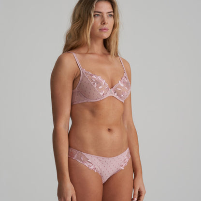 Marie Jo AGNES plunge bra in Vintage Pink