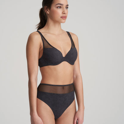 Marie Jo Samuel Padded Bra Round Shape in Suede Touch