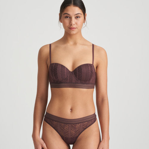 RICHARD aubergine thong