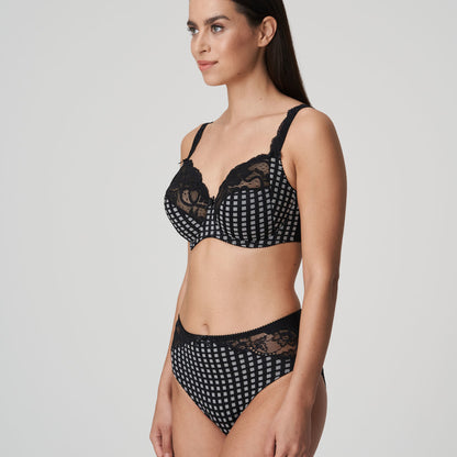 Primadonna Madison Full Briefs in Crystal Black