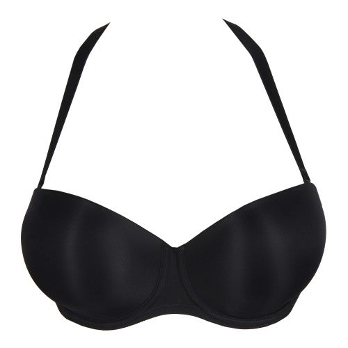 Primadonna Figuras Strapless Bra in Charcoal-UK 40F / EU 90F / US 40F